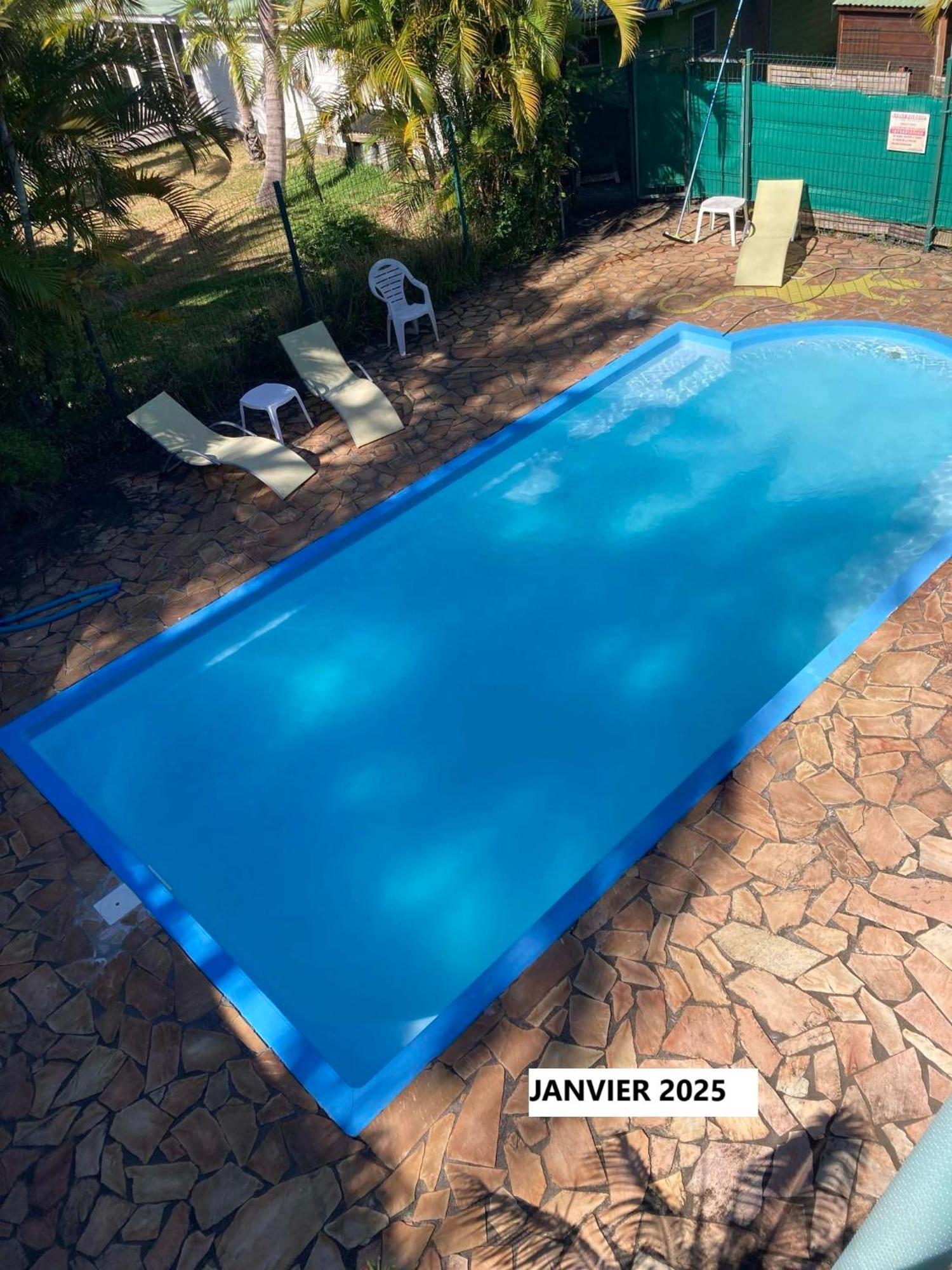 Les Bungalows Les Vanilliers, Sud Sauvage Avec Piscine Сен-Жозеф Екстер'єр фото