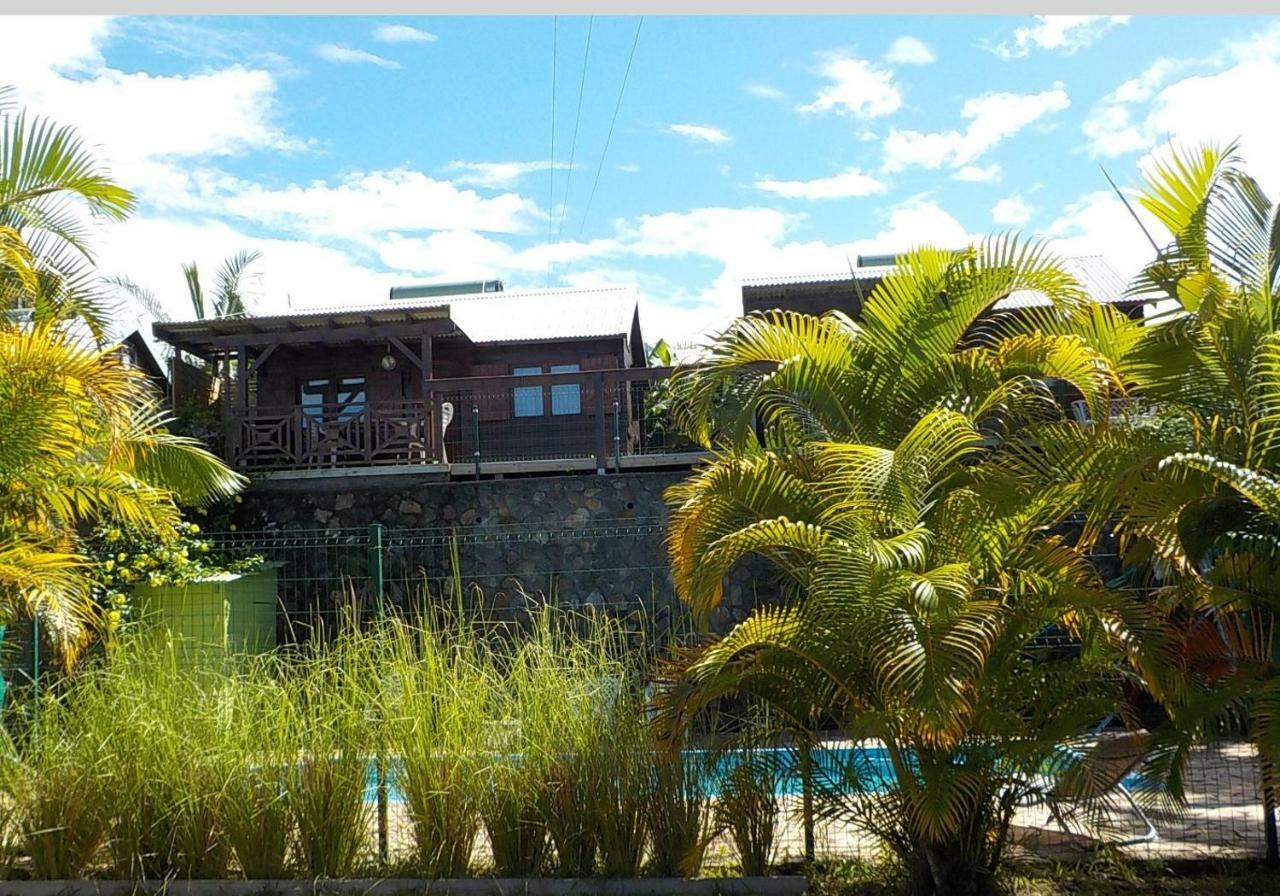 Les Bungalows Les Vanilliers, Sud Sauvage Avec Piscine Сен-Жозеф Екстер'єр фото
